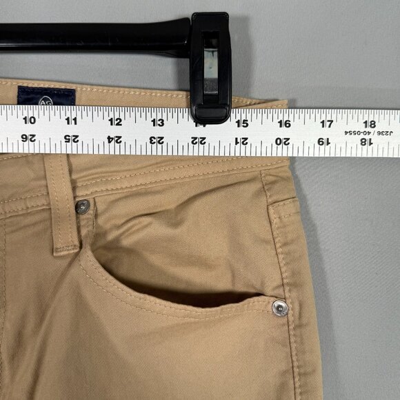 AG Adriano Goldschmied The Matchbox Beige Slim Jeans Mens 31 (Measure 32x31) - Picture 9 of 11